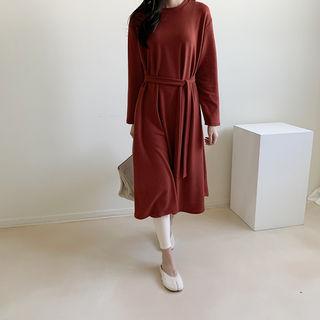 Long T-shirt Dress & Sash