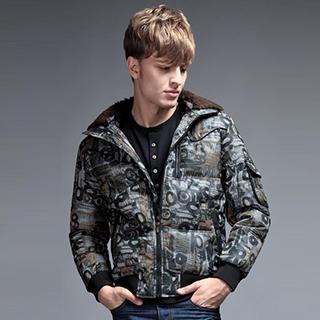 Printed Down Jacket