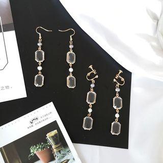 Freshwater Pearl & Bead Dangle Earring