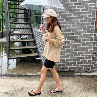 V-neck Oversized Summer Sweater