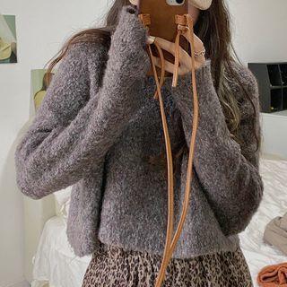 Fleece Turtleneck Sweater