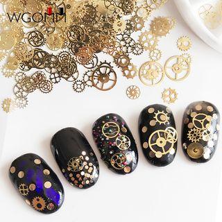 Metal Nail Art Decoration Box 12g-99 - One Size