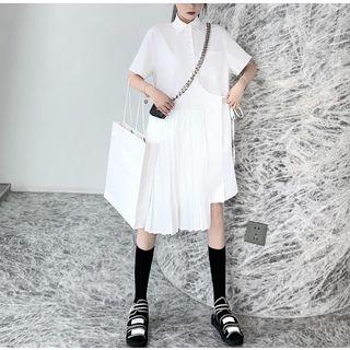 Asymmetric Shirtdress