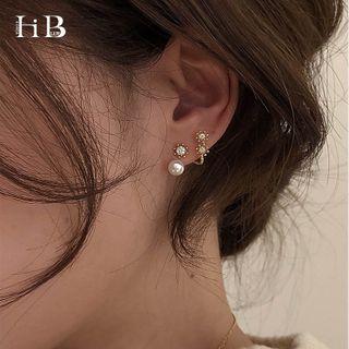 Embellished Earring 1 Pair - As Shown In Figure - One Size