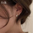 Embellished Earring 1 Pair - As Shown In Figure - One Size