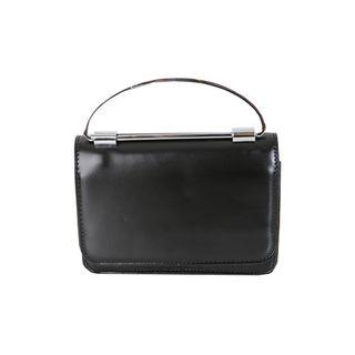 Metal-handle Chain-strap Satchel