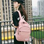 Tagged Canvas Backpack