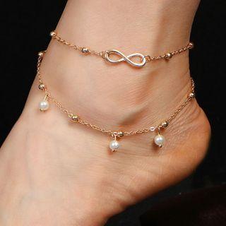 Infinity Layered Anklet