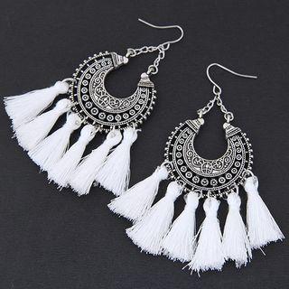 Retro Alloy Tassel Fringed Earring
