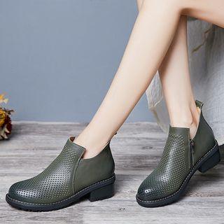 Pointelle Ankle Boots