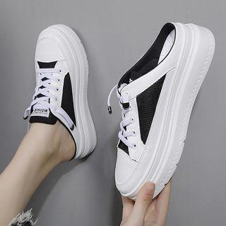 Two-tone Mules Sneakers