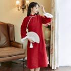 Traditional Chinese Flare-sleeve A-line Dress