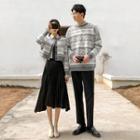Couple Matching Patterned Sweater / Dress Pants