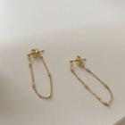 Faux Pearl Cuff Earring 1 Pair - Pearl - One Size