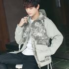 Hooded Print Parka