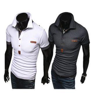Short-sleeve Slim Fit Polo Shirt