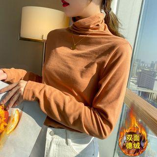 High-neck Warmer T-shirt