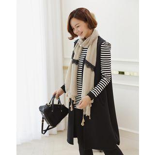 Open-front Neoprene Long Vest