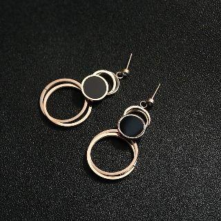 Hoop-detail Earrings