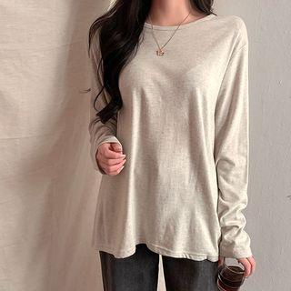Angora Blend Long T-shirt