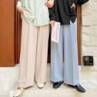 High Band-waist Wide-leg Dress Pants