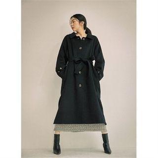 Cashmere Blend Long Coat