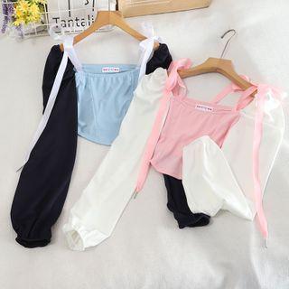 Bow Accent Contrast Panel Top