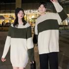 Couple Matching Knit Zip Dress / Sweater