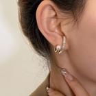 Faux Pearl Rhinestone Alloy Earring 1 Pair - Earrings - Faux Pearl - White - One Size