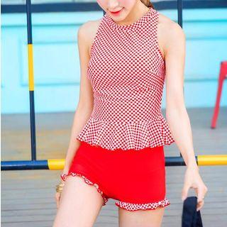 Plaid Tankini