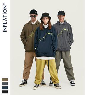 Couple Oversize Lettering Hoodie