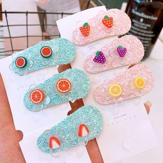 Fruit Sequined Hair Clip