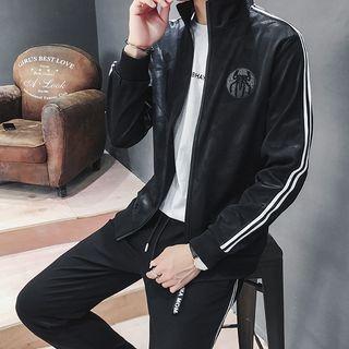 Set: Camo Zip Jacket + Jogger Pants