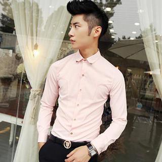 Long-sleeve Metal Tip Shirt