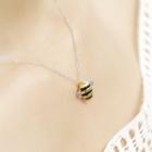 Bee Necklace Gold Bee - Silver - One Size