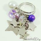 Sweet Stars And Pearl Silver Ring