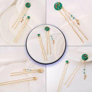 Retro Alloy Hair Stick 904 - One Size