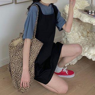 Short-sleeve T-shirt / Plain Jumper Dress