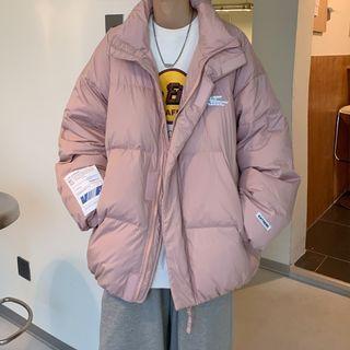 Long Sleeve Applique Padded Coat