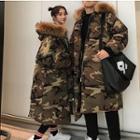 Couple Matching Camouflage Padded Coat