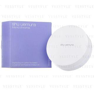 Shu Uemura - Blanc:chroma Brightening Uv Cushion Foundation Compact Case & Puff Only 1 Set