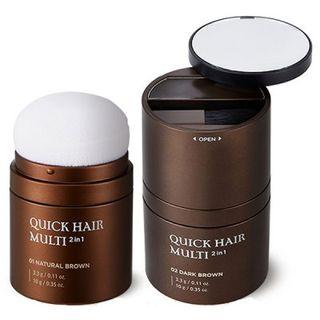The Face Shop - Quick Hair Multi - 2 Colors #01 Natural Brown