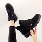 Canvas Lace-up Ankle Boots