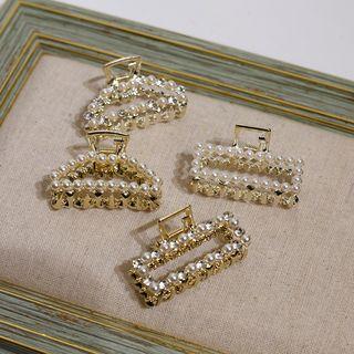 Faux Leather Hair Clamp