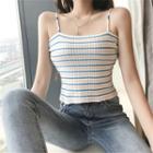 Striped Ripped Camisole Top