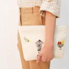 Arore Series Embroidered Canvas Clutch