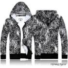 Tiger Print Hooded Jacket