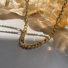 Chunky Chain Necklace Gold - One Size