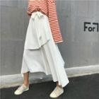 Irregular Midi Skirt