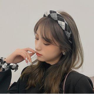 Argyle Headband / Scrunchie